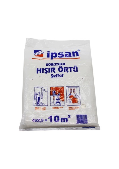 10-m2 Hışır Şeffaf Koruyucu Örtü Bx40