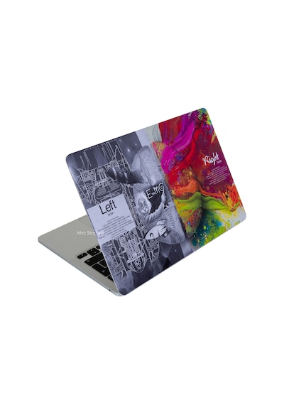 Apple Uyumlu MacBook Pro Kılıf 13inç M1-m2 Kaplama Sticker Laptop Koruyucu A2338 İle Brainnl Gri
