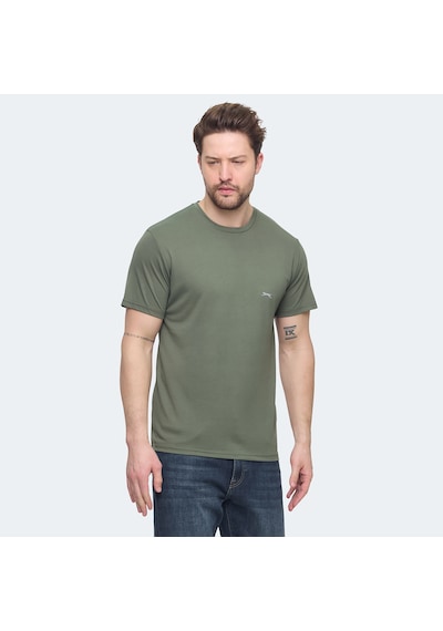 Slazenger KRATER Erkek  Haki Tişört