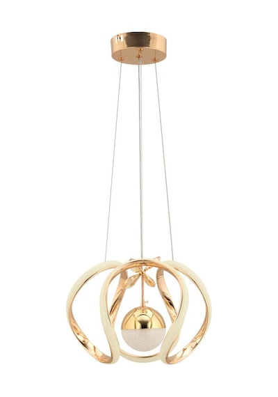 İstanbul Avize Bigiee Ledli Üç Renk Kumandalı Gold Lüx Modern Led Avize