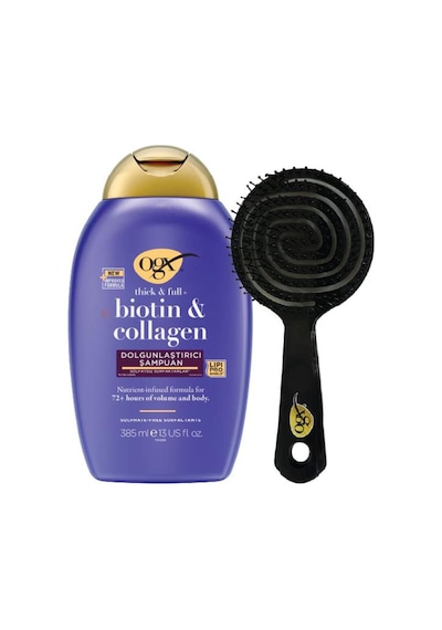 OGX Biotin & Kolajen Dolgunlaştırıcı Sülfatsız Şampuan 385 ml + Tarak