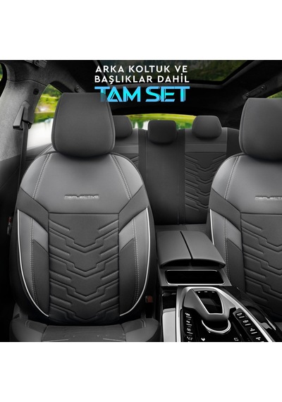 Otom Reflective Design Premium Stitch Tech Oto Koltuk Kılıfı 553158659