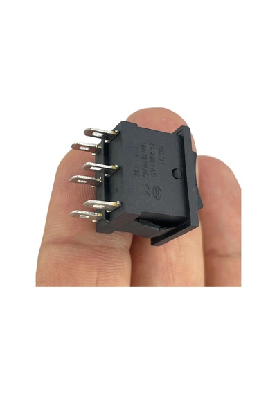 Ic-123-6 Mini Işıksız Anahtar On-off-on 6p