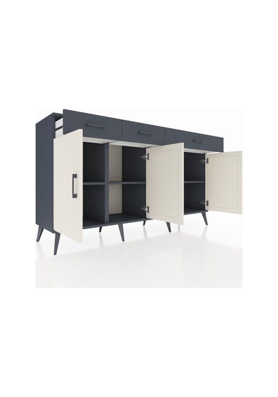 Hyperion Konsol 4 Raflı 3 Çekmeceli 4 Kapaklı 176x44x99 Antrasit-aytaşı/antrasit Antrasıt/aytası - Antrasıt Hyperion Konsol 4 Raflı 3 Çekmeceli 4 Kapaklı 176x44x99 Antrasit-aytaşı/antrasit Antrasıt/aytası - Antrasıt