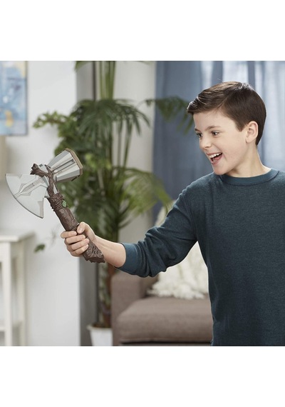 Avengers Süper Kahraman Oyuncak Sesli Thor Çekiç 34 Cm Thorun Y