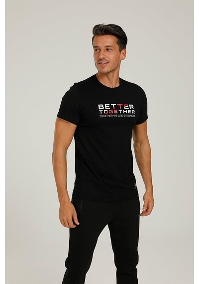 Lumberjack Ct778 Ray Slogan T-Shırt 1Pr