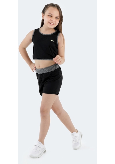 Slazenger DESTA IN Kız Çocuk Alt Üst Takım Siyah
