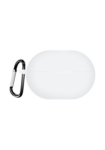 Adige Huawei Freebuds Pro 4 Kulaklık Kılıfı Silikon Beyaz