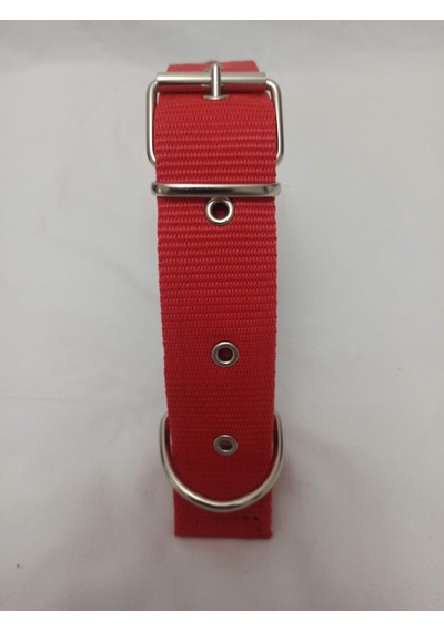Kozaklı Süslü Köpek Tasması Kırmızı 70 x 4 CM Kırmızı
