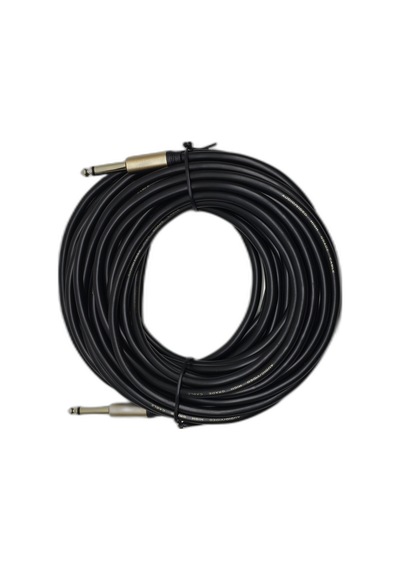 10 Metre 6.35 Mm To 6.35 Mm Ses Kablosu - Çivi Jak Enstrüman Ve Amfi Bağlantı Kablosu - Stereo Jak