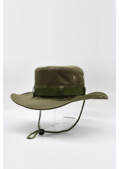 Külah Outdoor Şapka Uv Korumalı Bucket Safari Şapkası - Haki