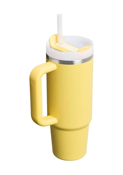 Stanley Quencher H2.o Flowstate Tumbler Pipetli Termos 0,89 Lt-10-13236-0185 Sarı
