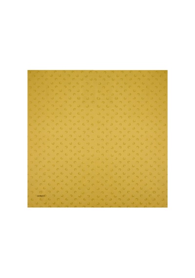 Aker 90x90 Logolu İpek Koton Eşarp Csarı Csarı