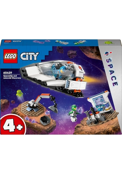 LEGO® City Uzay Gemisi ve Asteroit Keşfi 60429 4+ Yaratıcı Oyuncak Yapım Seti - 126 Parça