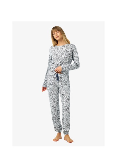 Blackspade Kadın Pijama Takımı 52234 - Baskılı Desenli