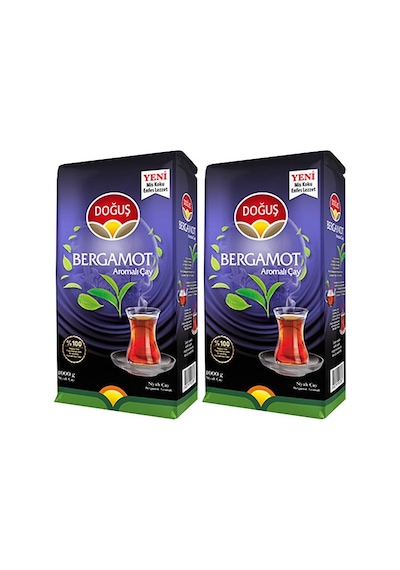 Doğuş Bergamot Aromalı Siyah Çay 2x1 Kg