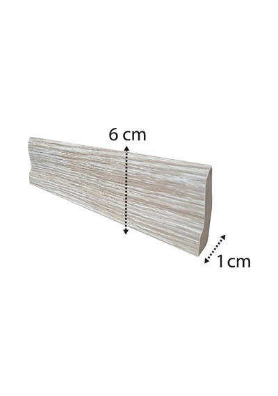 Carina Mdf Süpürgelik 6 Cm