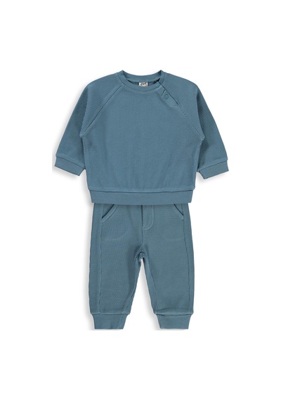 Civil Baby Basic 3-18 Ay Takım - Mavi Soft İndigo