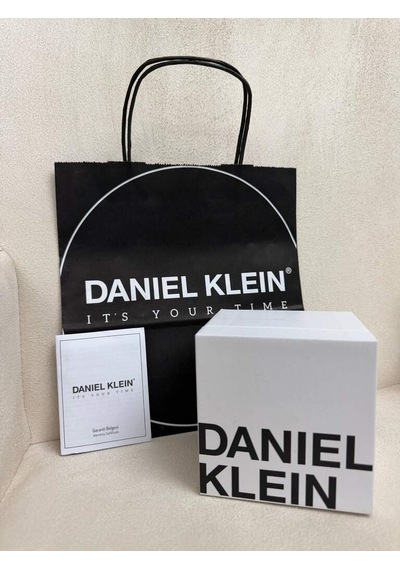 Daniel Klein Çelik Kordonlu Yeşil Kadranlı 41 Mm Erkek Kol Saati Dk.1.1405 Su Geçirmez Gümüş