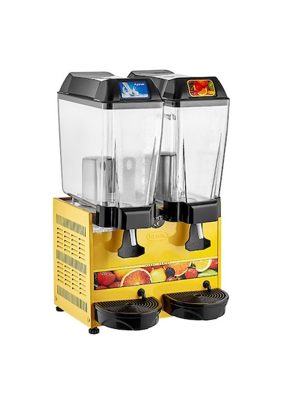 Remta Çiftli Şerbetlik + Ayran Soğutucu 20 + 20 Lt St13
