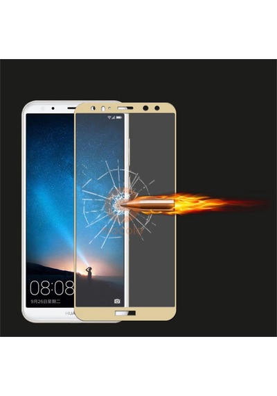 Huawei Mate 10 Lite Tam Kaplayan Tempered Glass Cam Koruma (225107238)