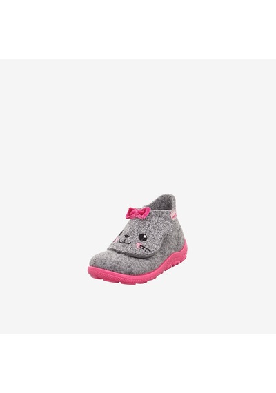 Panduf Kız Çocuk Superfit 1-006295-2500-1 Süperfit Happy Octı Grey/pink 21-25 Gri