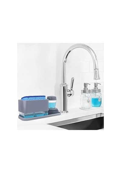 Sabunluk - Kaymaz Silikon Tabanlı Ve Tırtıklı Tasarım - Banyo Ve Mutfak Için Sabun Koruyucu Çok Renkli