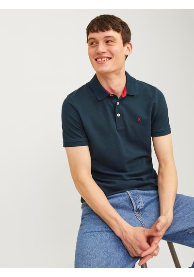 Jack & Jones Jjepaulos Polo Ss Noos Navy-navy Navy