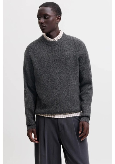 Jack & Jones Jorfrederiksberg Erkek Kazak Siyah