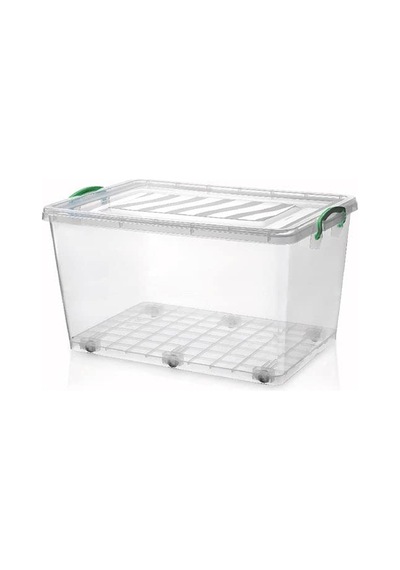 Ayrex Çok Amaçlı Tekerlekli Kilitli Saklama Kabı 50 Litre Diğer
