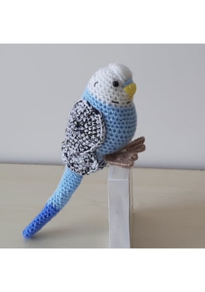 Amigurumi Kuş Muhabbet Kuşu