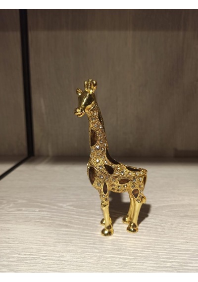Swarovski Taşlı Zürafa Mücevherlik / Dekoratif Biblo