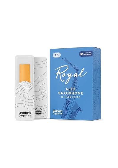 Rico Royal 1.5 Alto Sax İçin Güçlü Sazlık 10'lu Paket