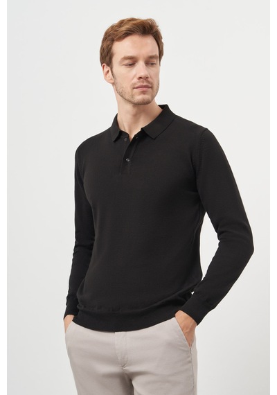 Morven Erkek Siyah Basic Polo Yaka Dynamic Fit Rahat Kesim Triko 26kc017003001 Siyah Siyah Morven Erkek Siyah Basic Polo Yaka Dynamic Fit Rahat Kesim Triko 26kc017003001 Siyah Siyah
