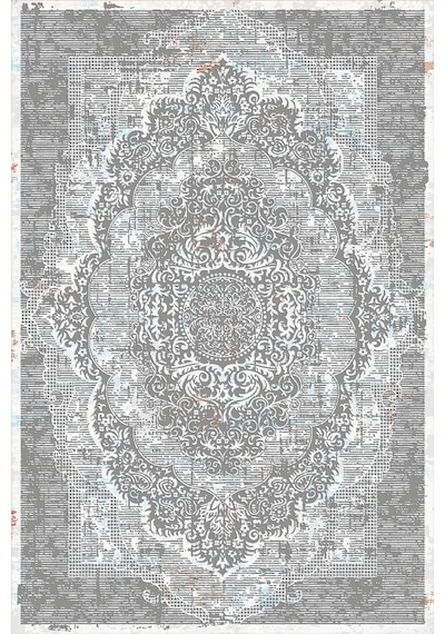 Eliana Home Dijital Baskı Yıkanabilir Kaymaz Taban Salon Halısı Ve Yolluk Rv108-fnl414 Gri
