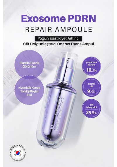 Maxclınıc Exosome PDRN Yoğun Elastikiyet ve Cilt Dolgunlaştırıcı Onarıcı Esans Maxclinic Ampoule