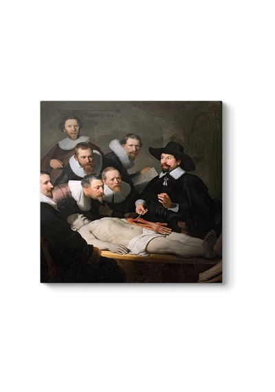 Rembrandt - Dr. Nicolaes Tulp'un Anatomi Dersi Tablosu 50 X 50
