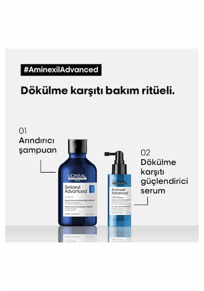 L'Oréal Professionnel Serie Expert Aminexil Advanced Dökülme Karşıtı Aktivatöer Serum 90 ML