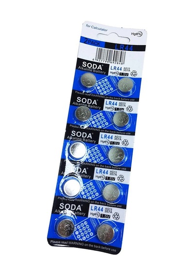 Soda Ag13 Lr44/357 Alkalin 10'lu Düğme Pil Evimdeyokyok