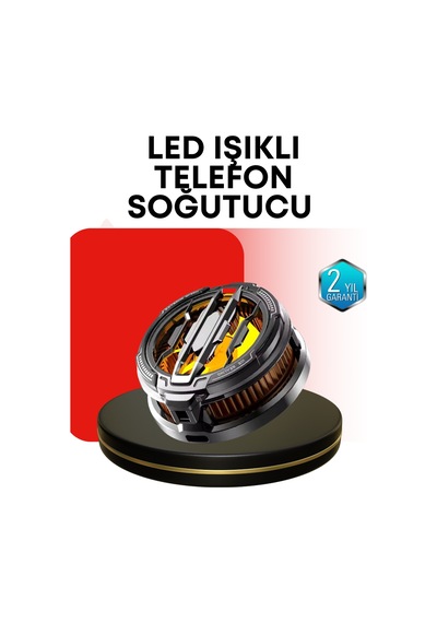 Rgb - 882 - Işıklı Sessiz Fanlı - Csmo-tex - Telefon Soğutucu