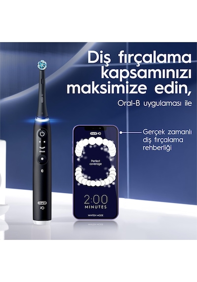 Oral-b İo 6 Smile Şarjlı Diş Fırçası - Siyah