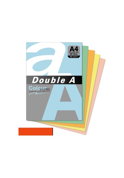 Double A Renkli Kağıt 25 Li A4 80 Gr Safran