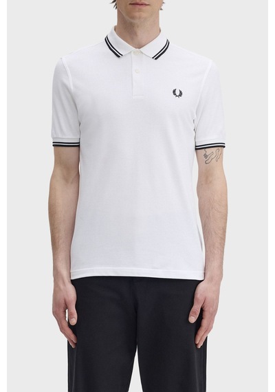 Erkek Polo Yaka T-shirt Beyaz