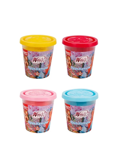 Winx 4'lü Oyun Hamuru 560 Gr Çok  Renkli