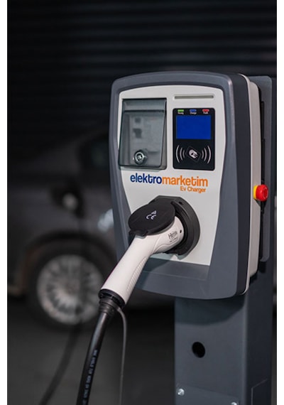 Elektromarketim Emev 22kw Elektrikli Araç Şarj İstasyonu 22 kw