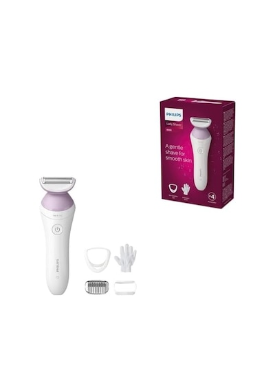 Philips BRL136/00 Lady Shaver Series 6000 4 Aksesuarlı Kablosuz Islak ve Kuru Tıraş Makinesi