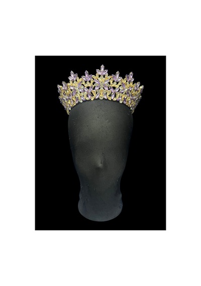 Golden Night Crown-gelin,kına,nişan,söz,after,bride,party Taç Lila - 889679471 Lila