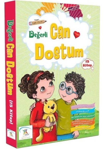 Değerli Can Dostum Serisi Seti-15 Kitap Takım - Aygün Aslan - 5 Renk Yayınları