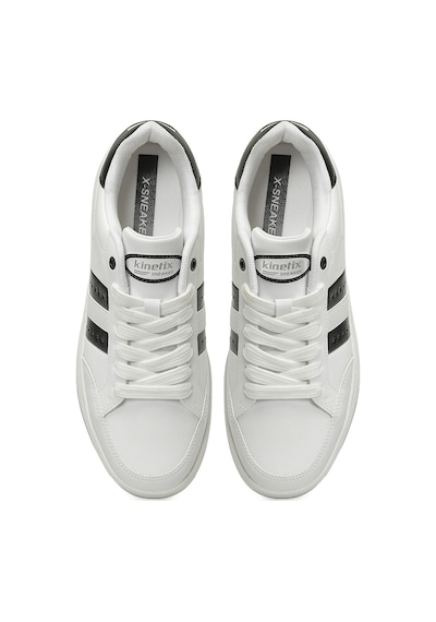 Kinetix College Pu Beyaz Erkek Sneaker 000000000102697053 Beyaz-siyah