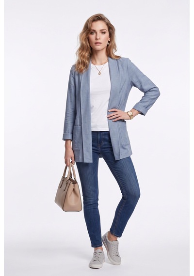 Mınth Kadın Ceket Mg232.984 Mavi